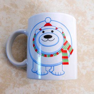 Polar Bear Christmas Coffee Cup
